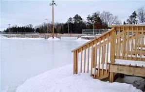 Skating rink at Hawkridge Park