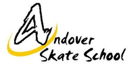 Andover Skate School Logo Black