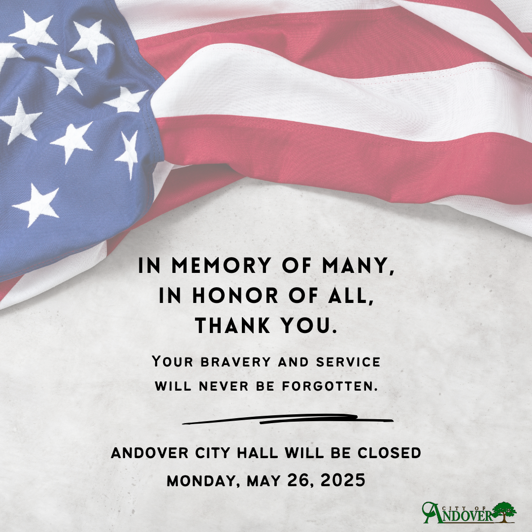 City Hall Closed Memorial Day